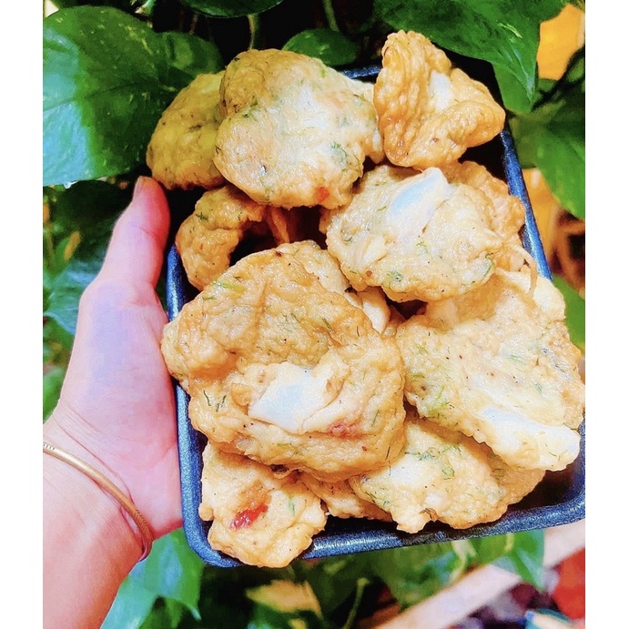 Chả Cá Pha Mực Loại Đặc Biệt Ngon Khay 500Gram