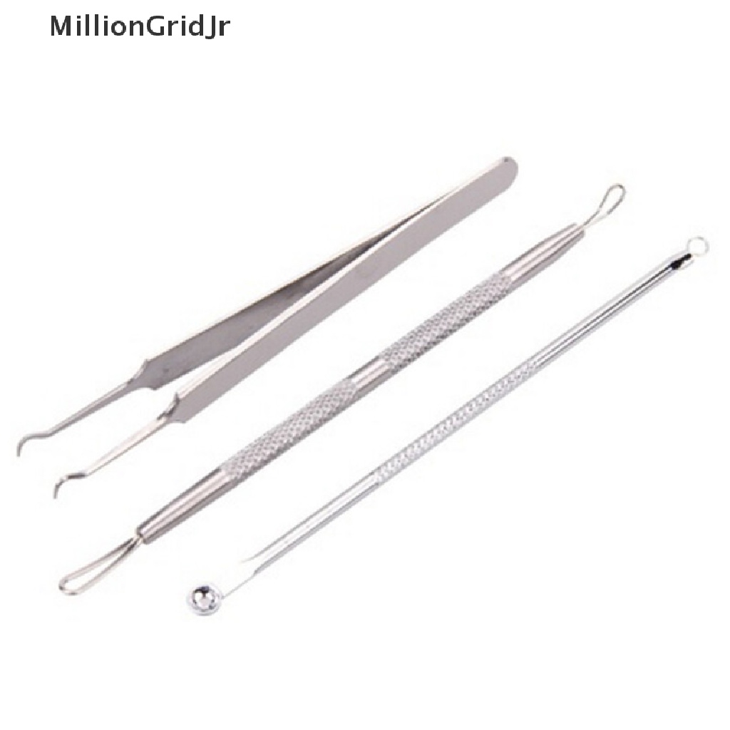Set 3 Dụng Cụ Nặn Mụn Bằng Inox Tiện Dụng