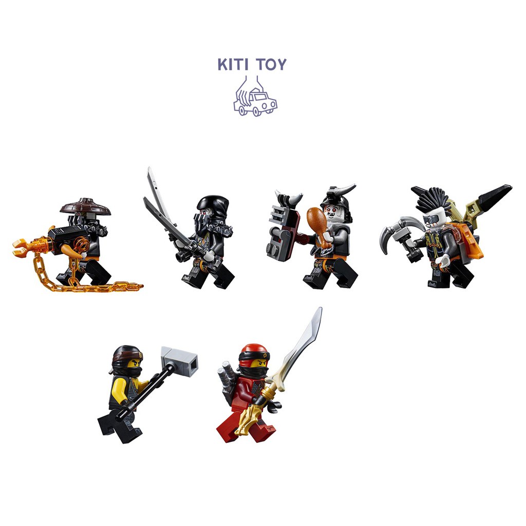 Lắp ráp xếp hình NON Lego Ninjago Movie 70653 Bela 10938 : Rồng Chúa Firstbourne 918 mảnh