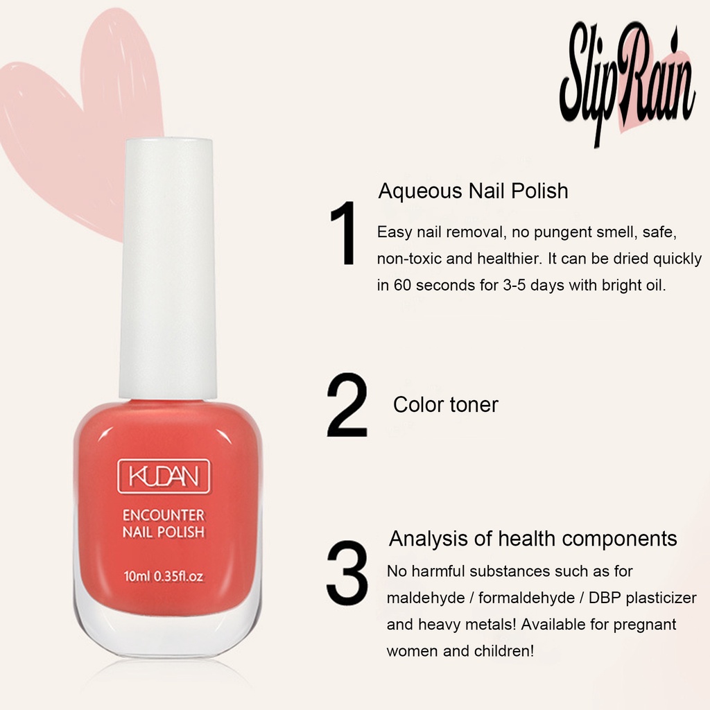 ❀ Sơn Móng Tay Khô Nhanh Màu Sắc Thời Trang 10ml