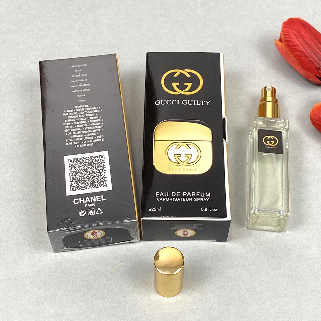 Nước hoa nội địa trung nữ Gucci Guilty 25ml thơm lâu hương nồng nàn ấm áp