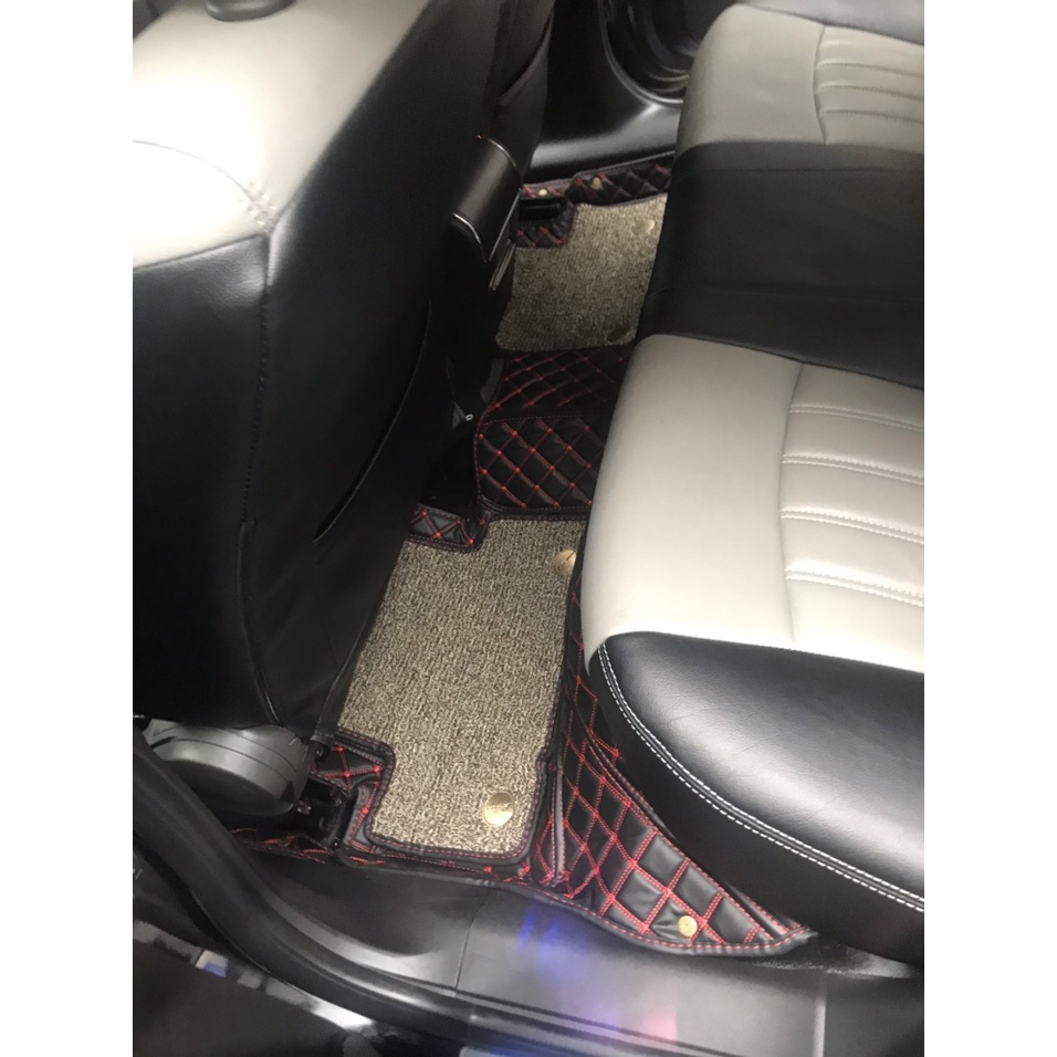 Thảm lót sàn ô tô 6D Chevrolet Spark chống nước, không mùi, phủ kín 90% sàn xe