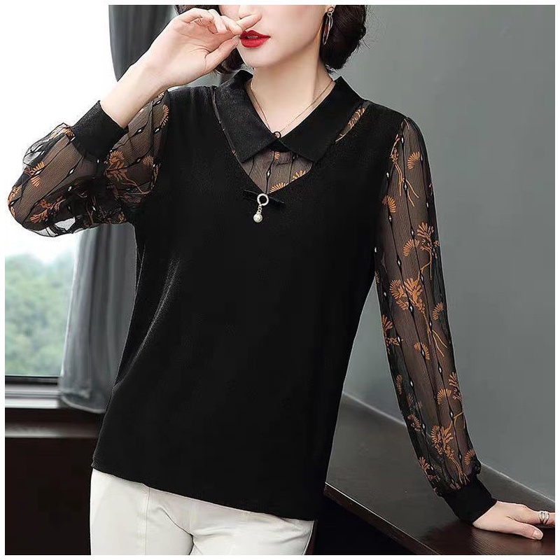 Áo Thun Nữ Dài Tay Plus Size Thời Trang Mới