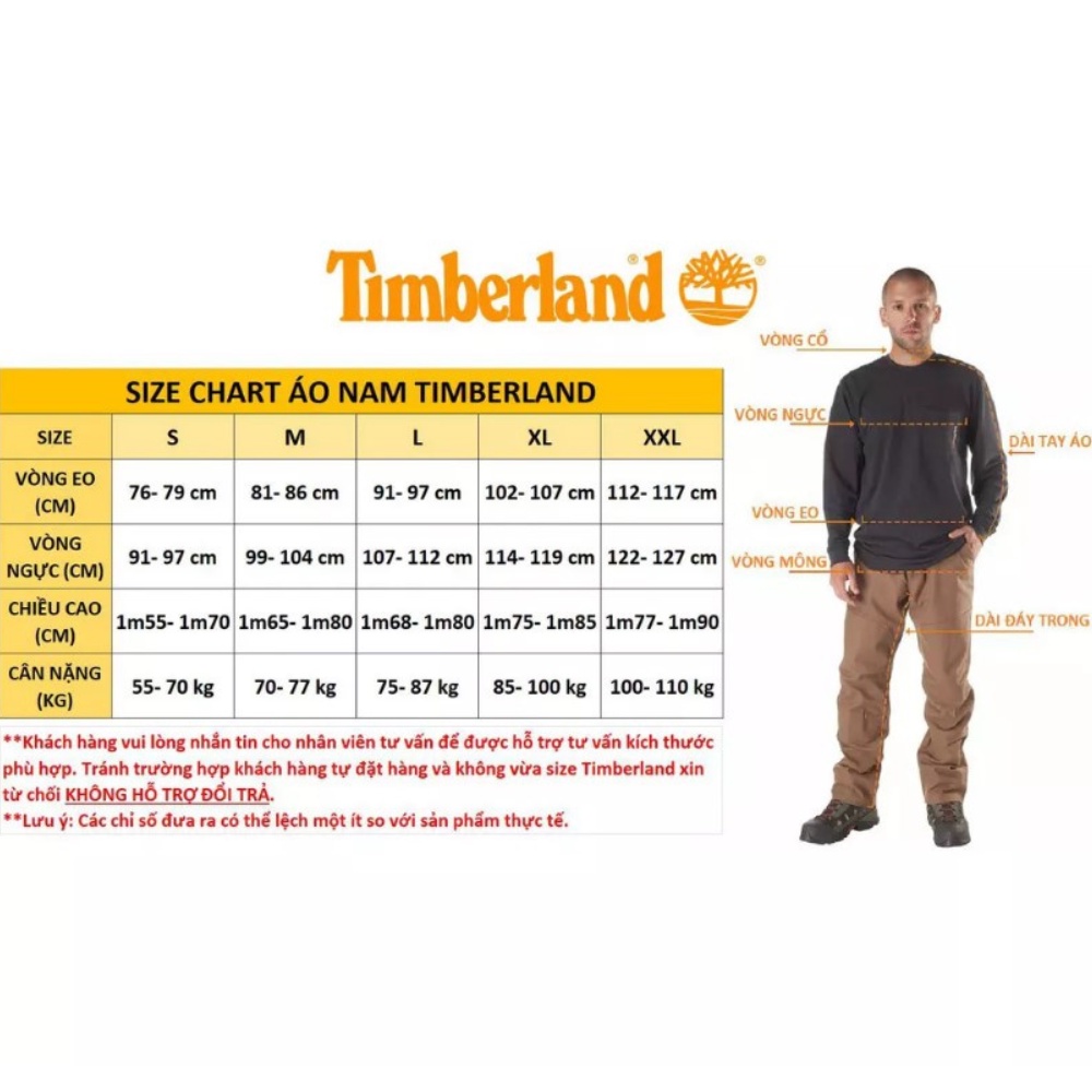 [07.07 GIẢM ĐẾN 70%] Timberland Áo Thun Ngắn Tay Nam Ek+ Tee Pocket Undyed - TB0A5ZQ9