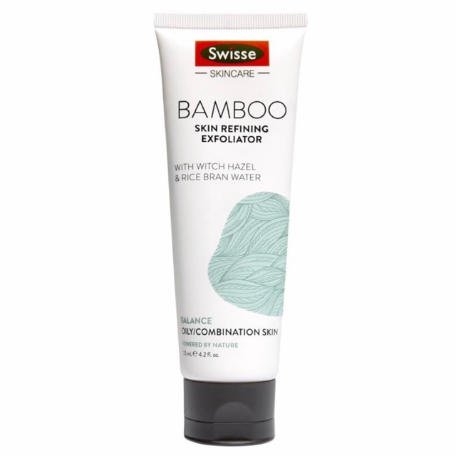 Swisse Skincare Bamboo Skin Refining Exfoliator 125ml