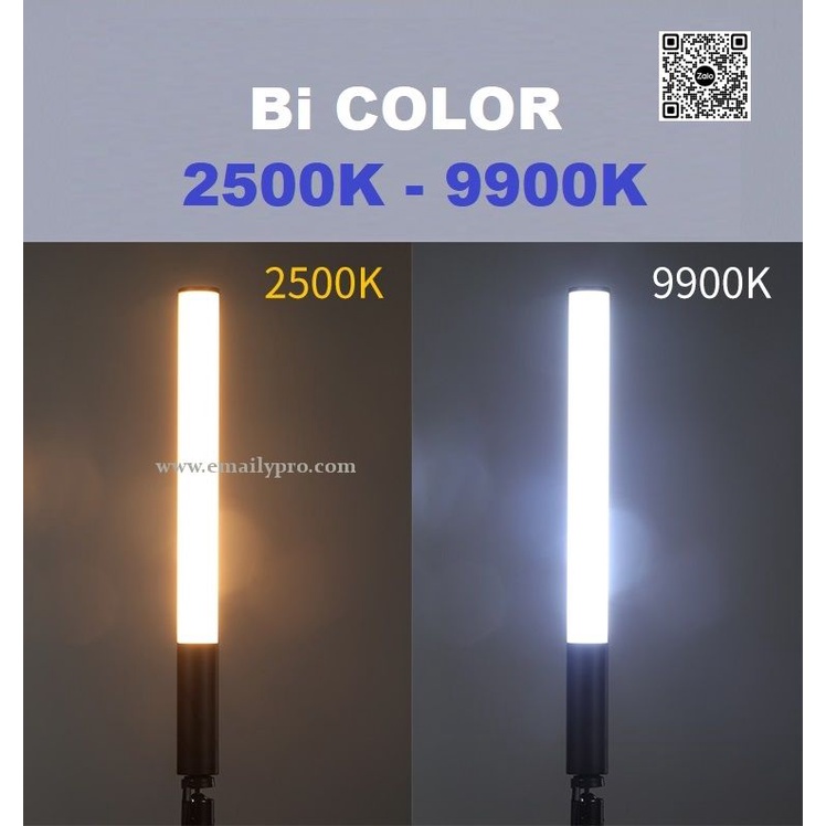 Đèn led cầm tay NiceFoto TC-209 RGB.W