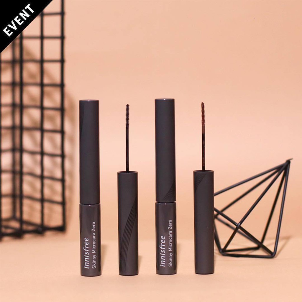 [CHÍNH HÃNG 100%] Mascara Siêu Mảnh Chống Trôi Innisfree Skinny Microcara Zero