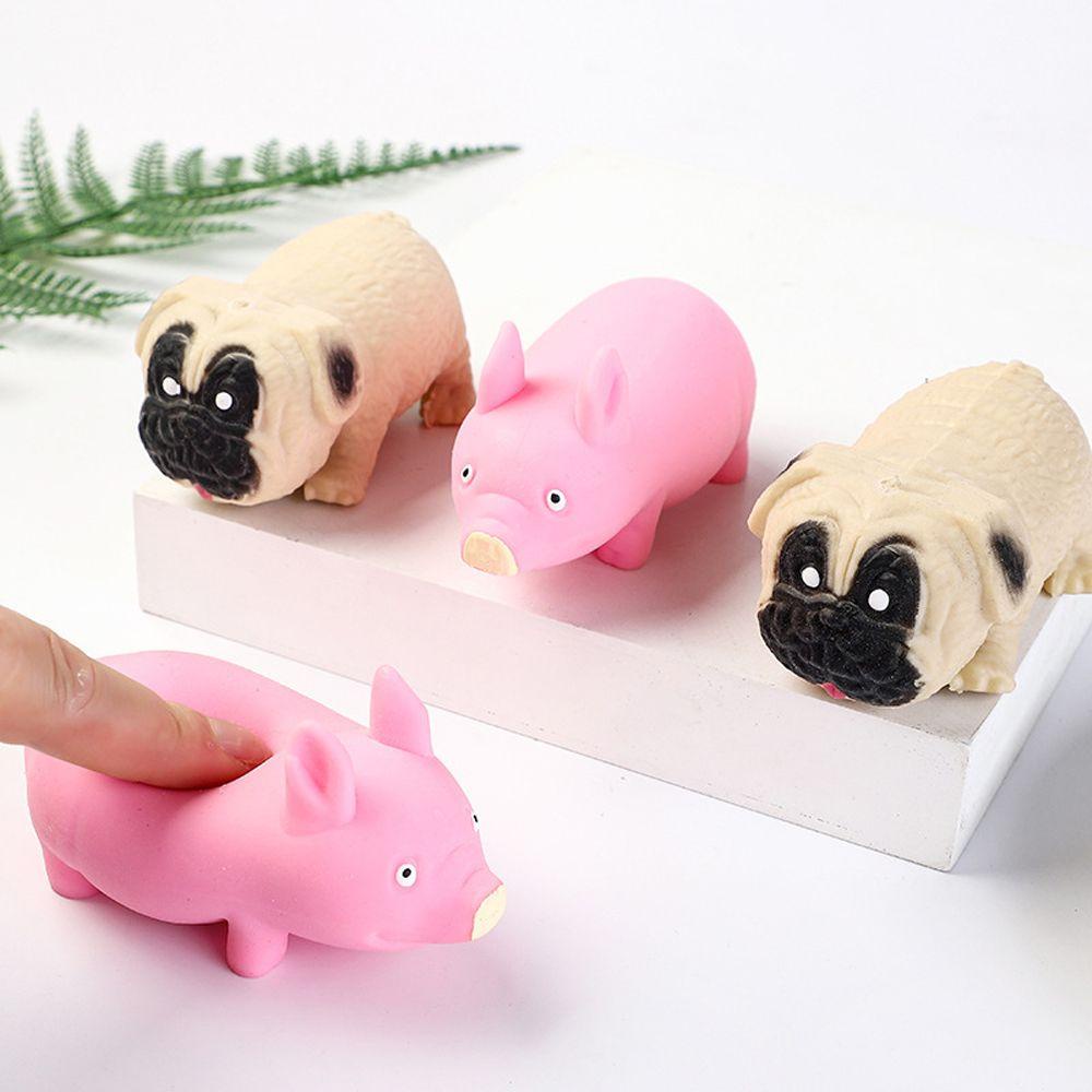 Đồ chơi bóp nén MMULCK đàn hồi giải tỏa căng thẳng kiểu chú heo/ chú cún làm quà tặng thiết thực vui nhộn cho trẻ em