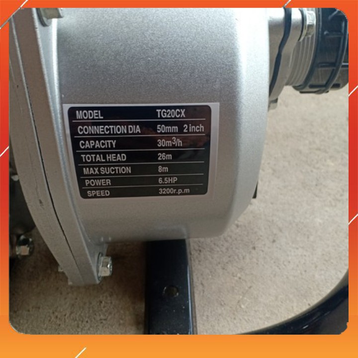 Máy bơm nước chạy xăng HONDA GX200 6.5HP ống 50