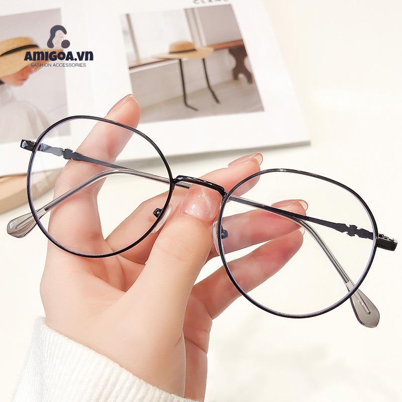 ✨✨Mắt Kính Gọng Tròn Bằng Kim Loại Chống Bức Xạ Cho Nam & Nữ