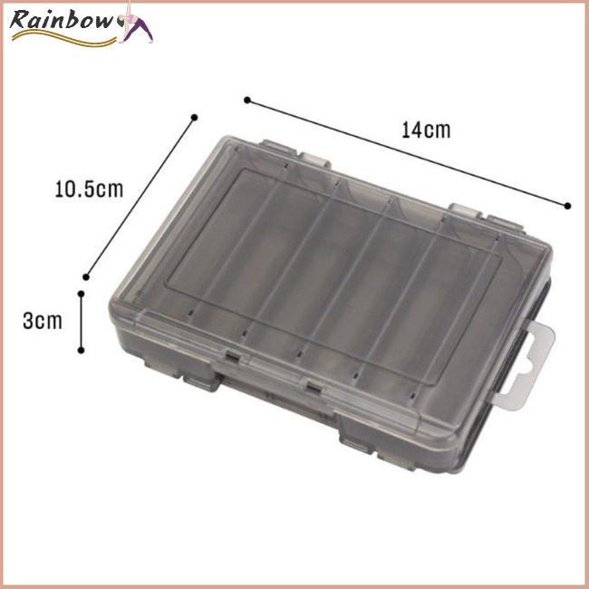Hộp Đựng Mồi Câu Cá Tôm Hai Mặt Bằng Nhựa Và Gỗ Đa Năng