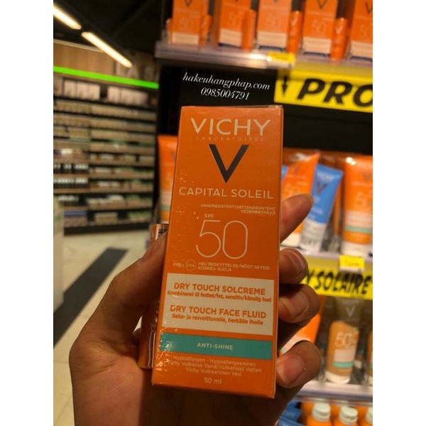 Kem chống nắng Vichy SPF 50 Ideal Soleil Emulsion