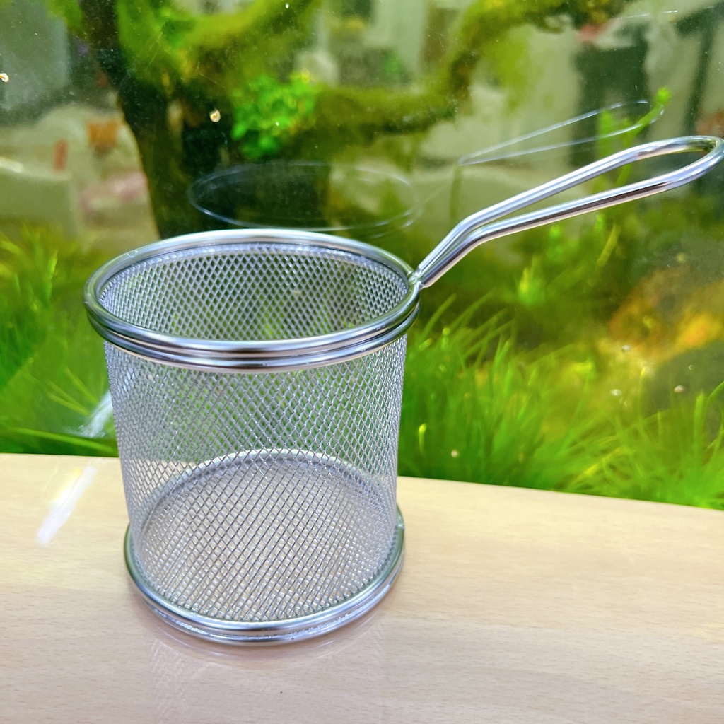 Rổ đựng khoai tây chiên bằng thép không gỉ tiện lợi