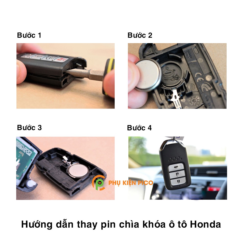 Pin chìa khóa ô tô Honda BR-V chính hãng sản xuất theo công nghệ Nhật Bản – Pin chìa khóa Honda BR-V