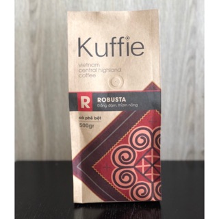 Cà phê rang mộc Kuffie coffee Robusta