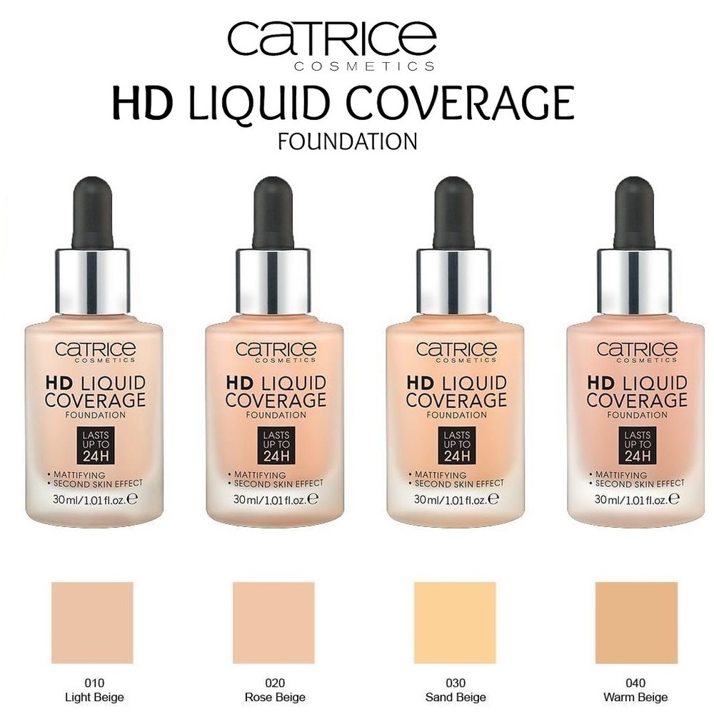 Kem Nền Che Phủ Hoàn Hảo Catrice Hd Liquid Coverage 30ml