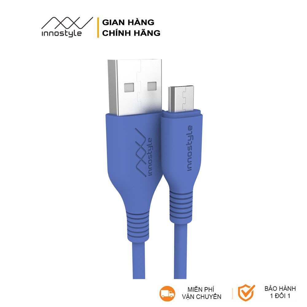 Cáp Innostyle Jazzy Micro 1m2 Công Suất 10W - Hàng Chính Hãng - IAB120