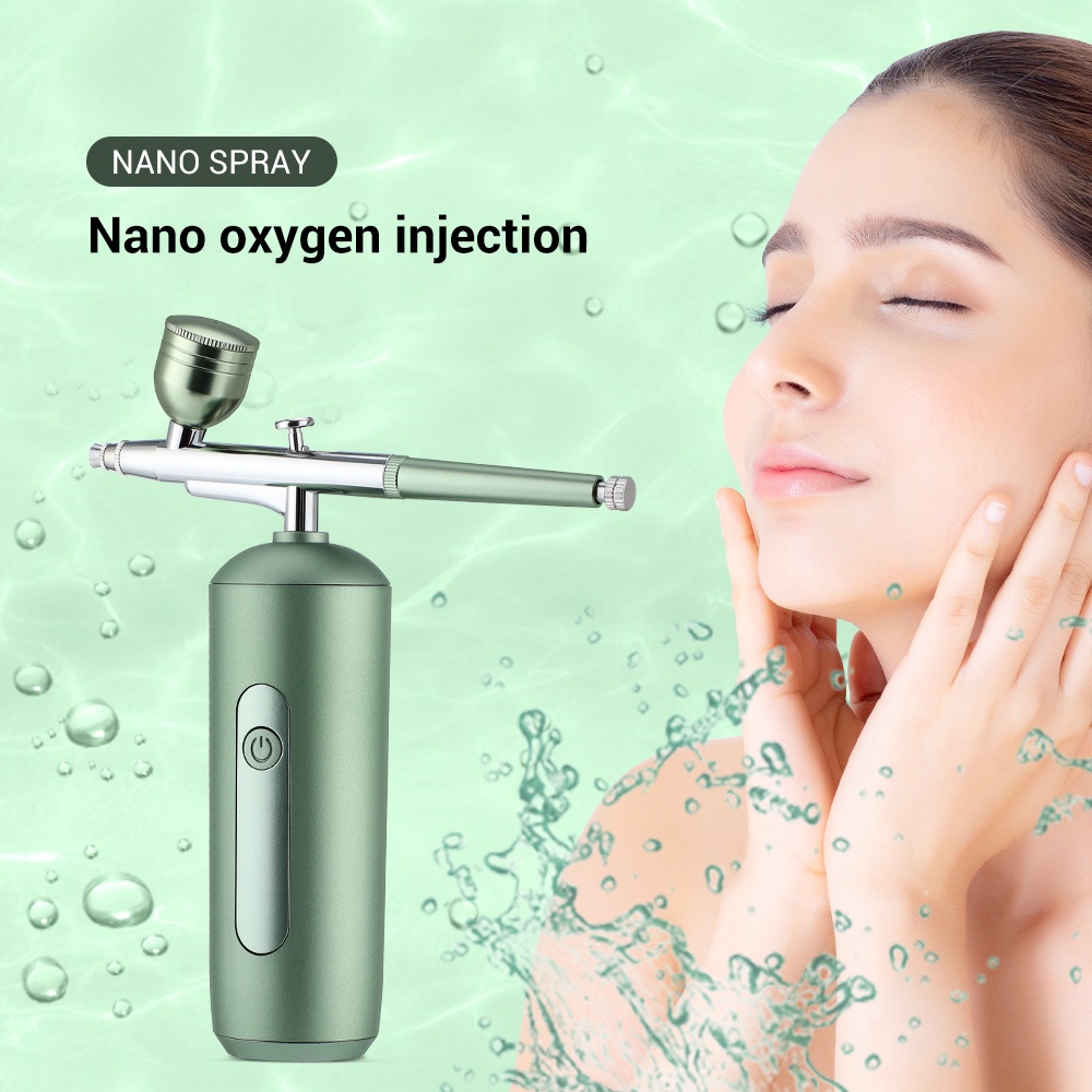 Máy Phun Oxy Nano Cầm Tay Áp Suất Cao Chăm Sóc Da Làm Đẹp Máy phun oxy cầm tay siêu khoẻ loại Máy Phun Nước Oxy Dưỡng Ẩm Micro-nano Bộ súng phun sơn không dây cầm tay mini đa