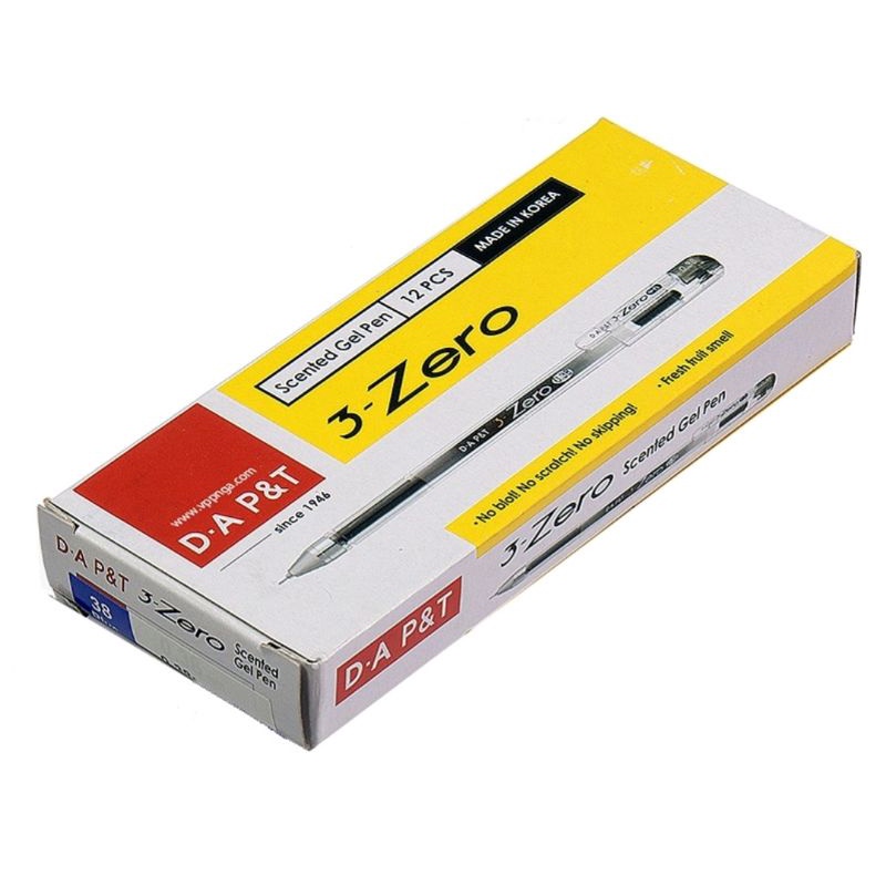 Bút viết gel nước Đông A 3 Zero DA P&T