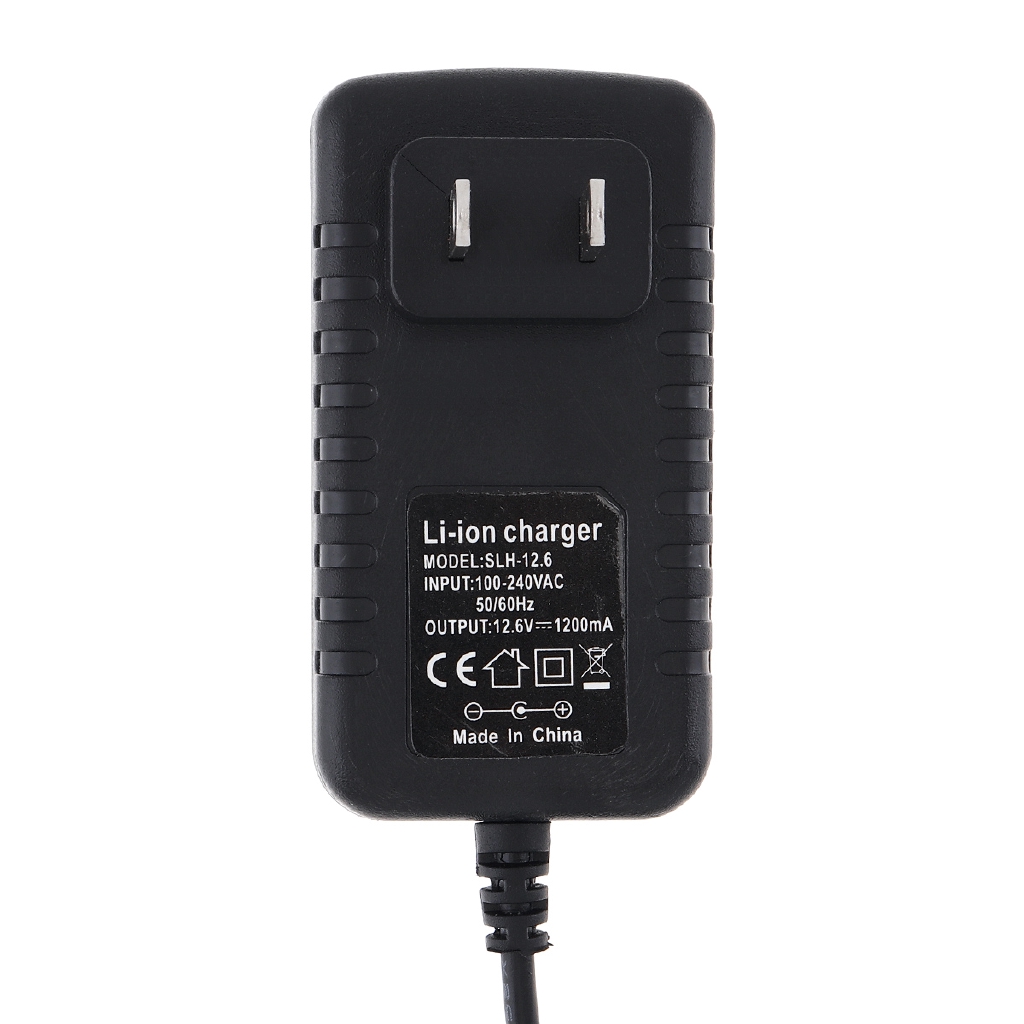 12.6V Portable Lithium Battery Rechargeable Charger