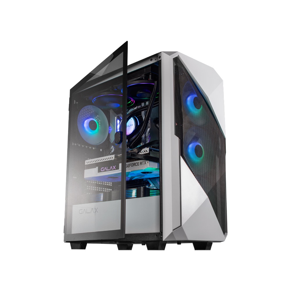 Vỏ Case Galax Revolution-01 White ATX