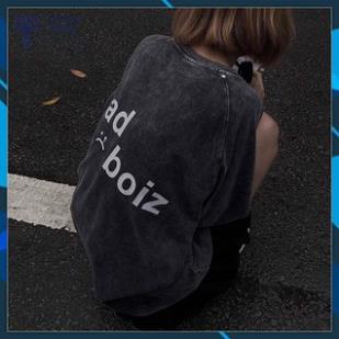 Áo Thun SADBOIZ Wash Màu Xám Loang Nam Nữ Tay Lỡ Unisex, Tee Local Brand Sadboy Sadboizvibes Thời Trang wildshopvn