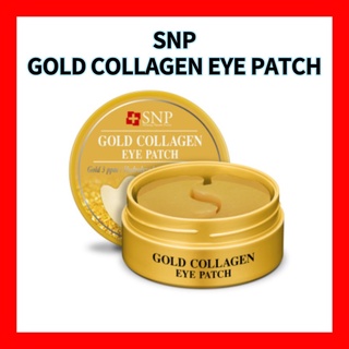 SNP Set 60 mặt nạ mắt collagen vàng đồng phong cách Hàn Quốc