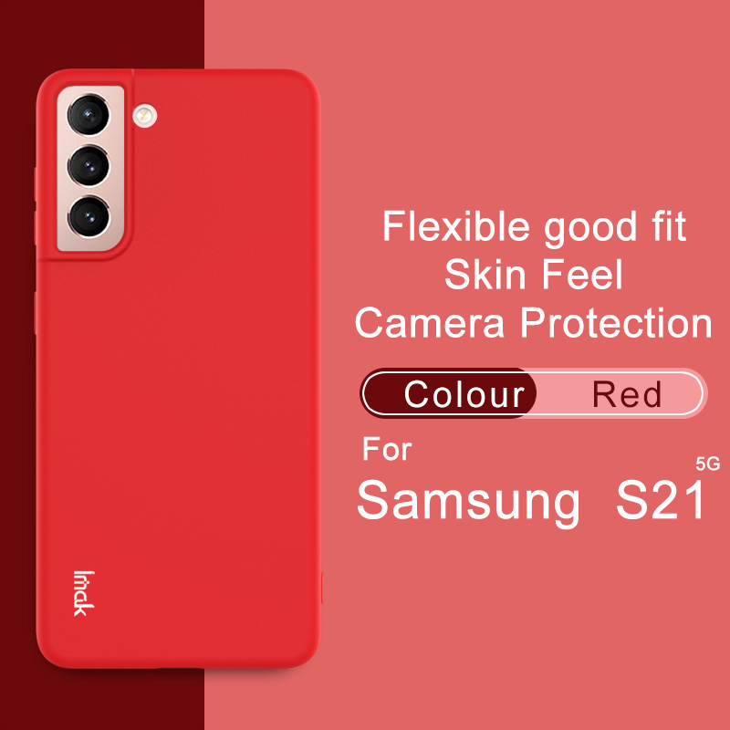 Ốp Điện Thoại Mềm IMAK Nhiều Màu Sắc Thời Trang Tùy Chọn Cho Samsung Galaxy S21 5g
