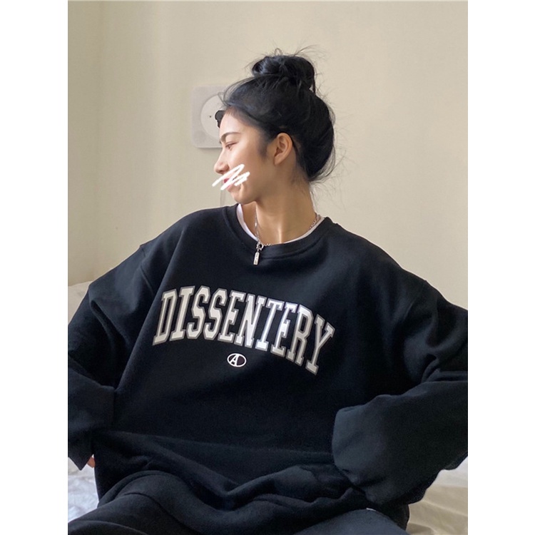 Áo sweater cổ tròn in hình đáng yêu thời trang Hàn Quốc cho nữ | BigBuy360 - bigbuy360.vn