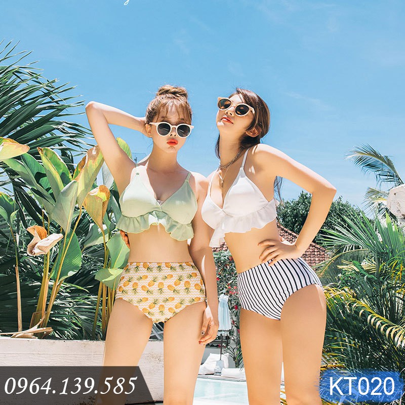 Bikini đồ bơi 2 mảnh nữ đi biển đẹp 2020, mẫu mới họa tiết độc lạ, sexy