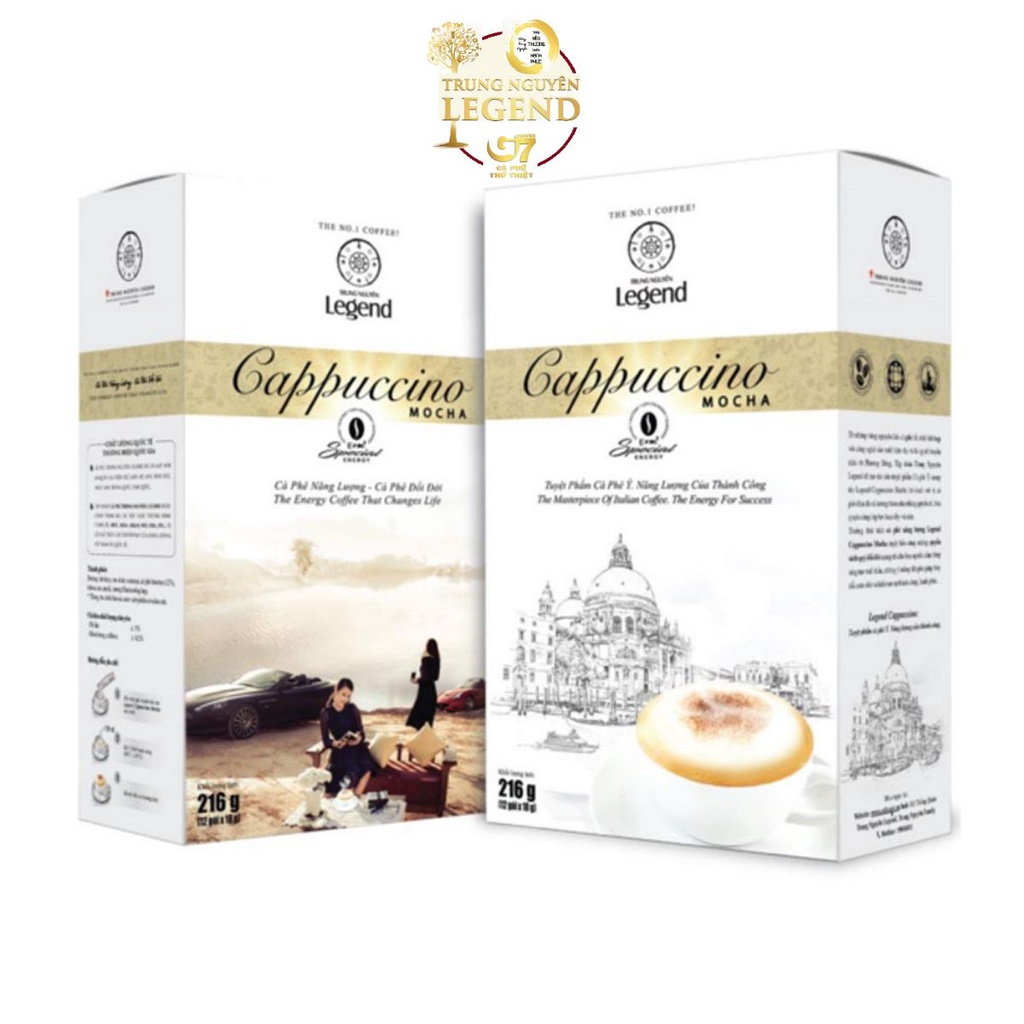 Capucino Mocha - Trung Nguyên Legend - Hộp 216gr
