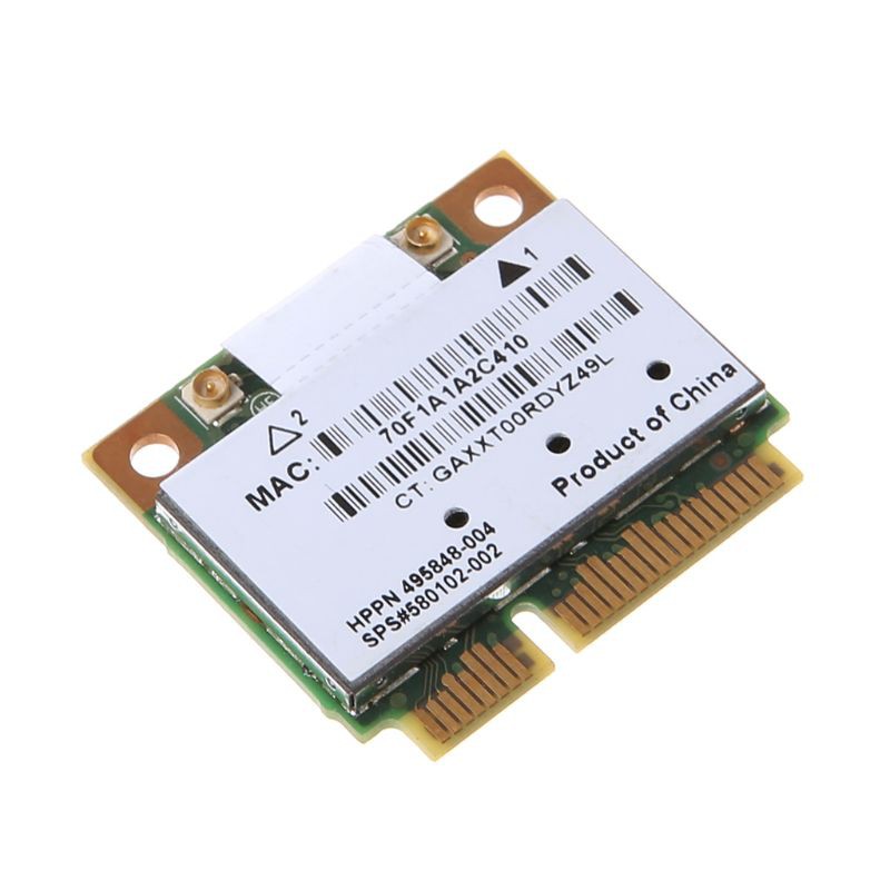 Thẻ mạng wifi không dây 2.4ghz 5ghz WLAN Minipci-E Linux Hackintosh Win10