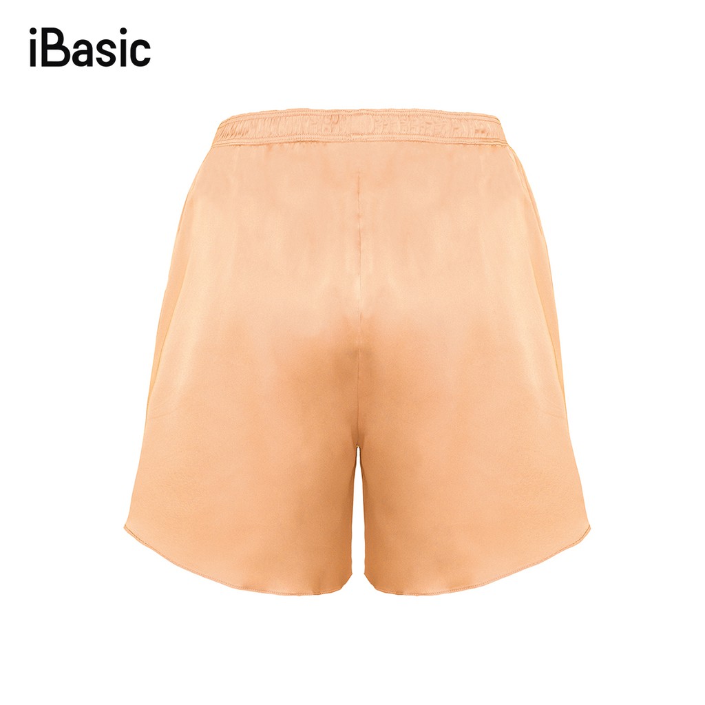 Quần đùi nữ satin iBasic HOMW025