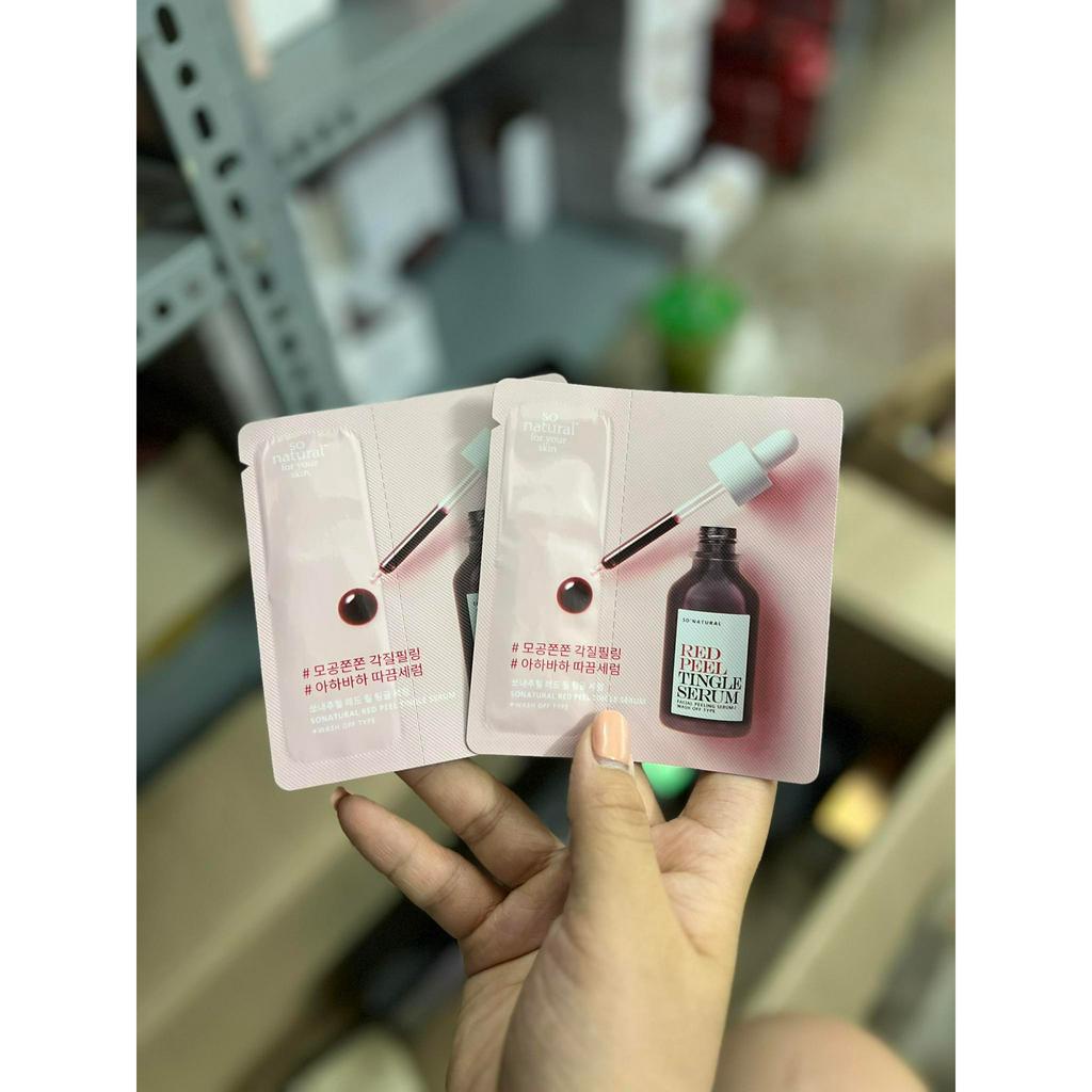 Sample Tinh Chất Red Peel Tingle Serum