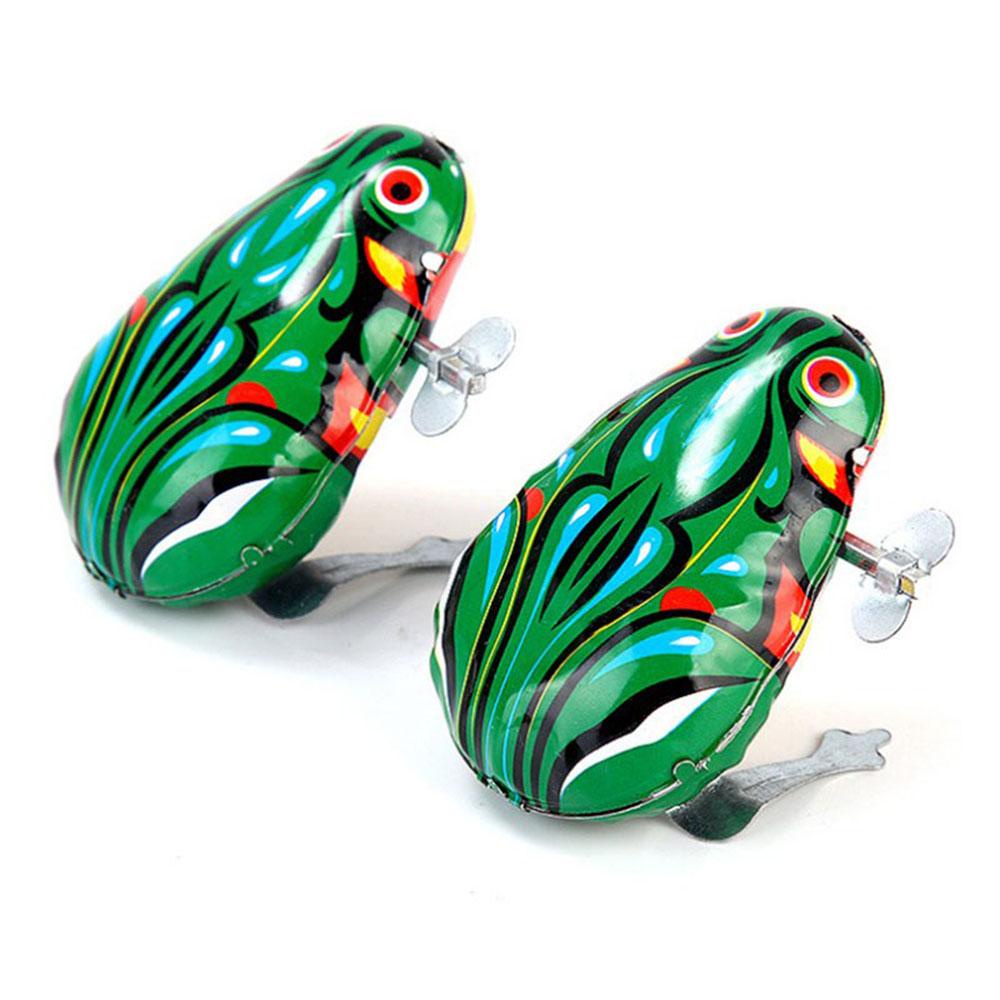 Ếch Đồ Chơi Bằng Sắt Nhiều Màu Sắc Dễ Thương Cho Bé