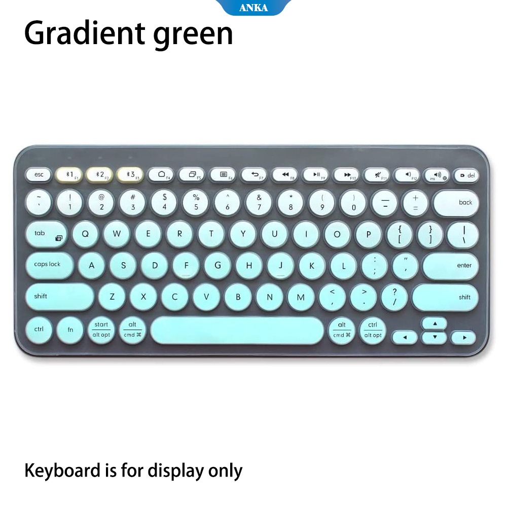 Logitech Miếng Silicon Bọc Bàn Phím Bluetooth K380 / K480 Siêu Mỏng Chống Thấm Nước Và Bụi