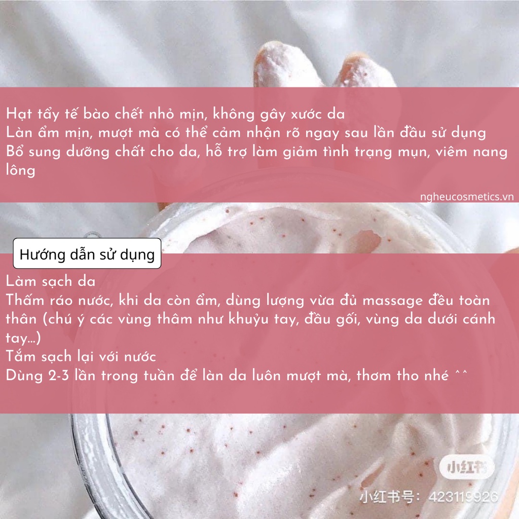 Tẩy Tế Bào Chết Dove Toàn Thân Làm Sạch Và Sáng Da Bản Đức và Mỹ Chính Hãng