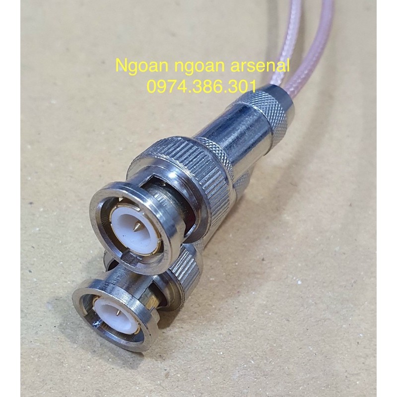 jack rắc BNC bóp hàn cao cấp chuẩn SDI dùng cho dây rg174,316 và RG 58