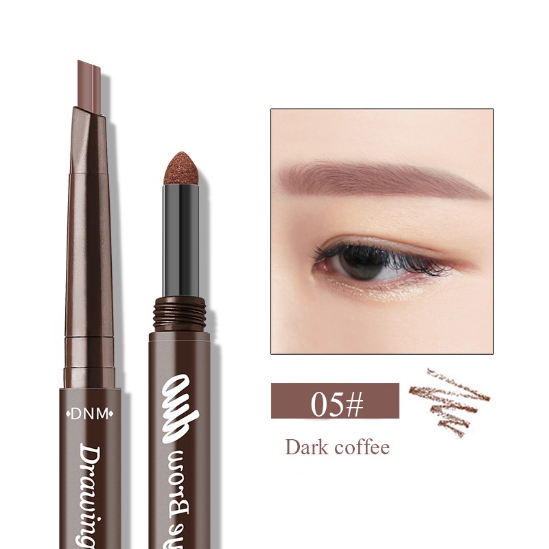 [Hàng mới về] Bút chì kẻ lông mày hai đầu chống thấm nước có 5 màu để chọn lựa | BigBuy360 - bigbuy360.vn