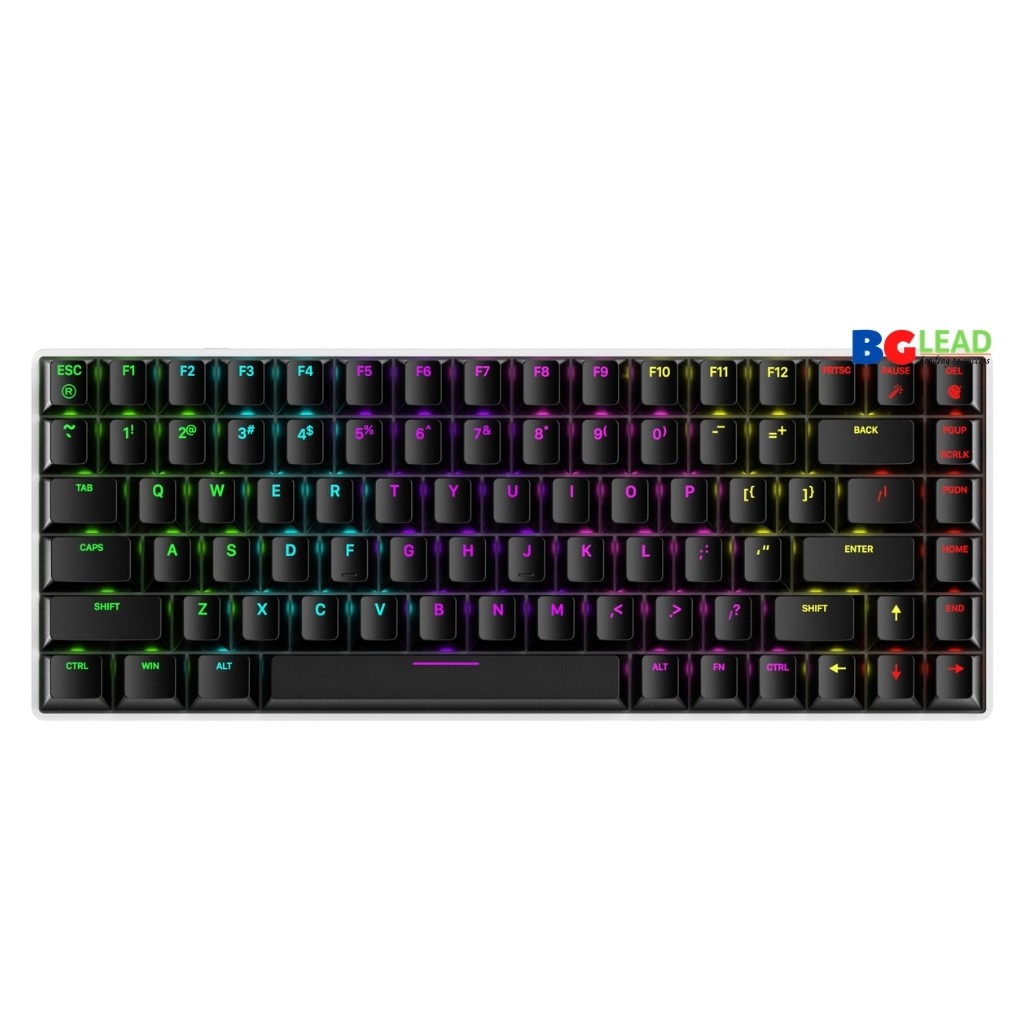 Bàn phím cơ|Bàn phím gaming DAREU EK884 84KEYS có đèn led RGB, Blue|Brown|Red D switch - Mai Hoàng phân phối và bảo hành