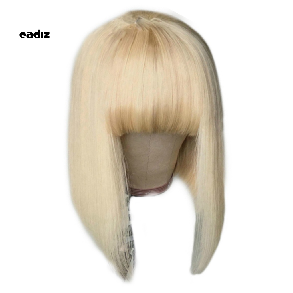 Bộ Tóc Giả Ngắn Ngang Vai Dễ Sử Dụng Dành Cho Nữ