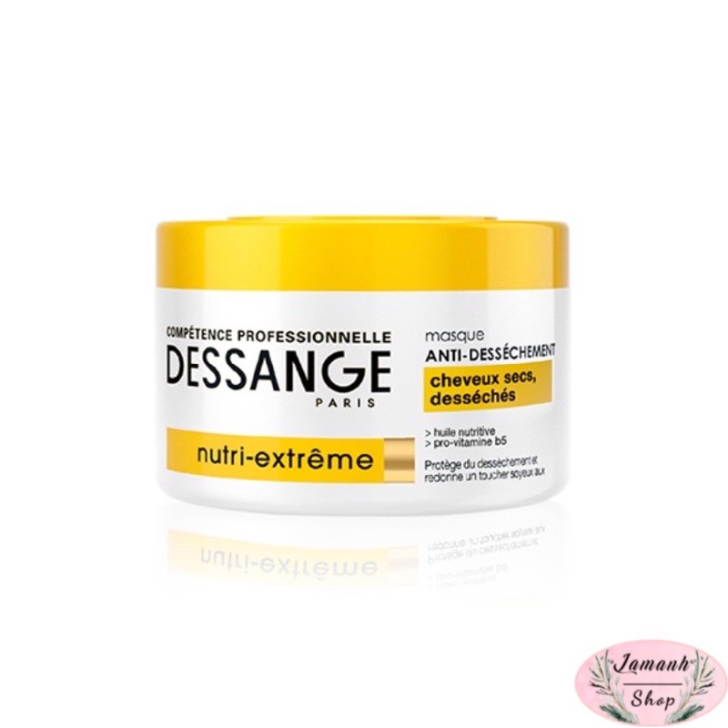 Dầu Hấp Dessange❤️ KEM Ủ TÓC DESANGE PHỤC HỒI TÓC KHÔ XƠ, HƯ TỔN 250ML
