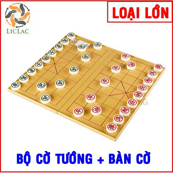 ✢Bộ Cờ Tướng Có Bàn LOẠI LỚN - Cao Cấp LICLAC