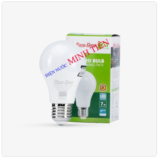 Bóng LED tròn, Bóng đèn LED BULB Tròn 3W, 5W, 7W, 9W Rạng Đông