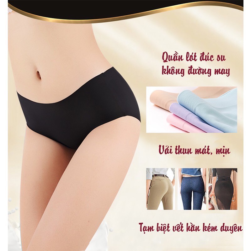 Quần lót nữ đúc su thun lạnh không đường may thoải mái QL01 - HER | BigBuy360 - bigbuy360.vn