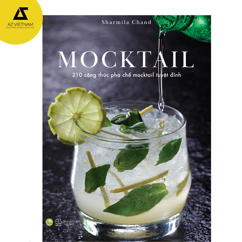 Sách - MOCKTAIL 210 công thức pha chế mocktail tuyệt đỉnh [AZVietNam]