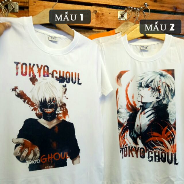 Áo Thun Anime Tokyo Ghoul 4 Nhiều Mẫu Vải Thái