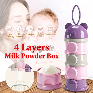 Hộp đựng sữa bột nhiều ngăn tiện lợi cho bé