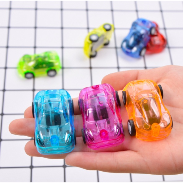 Xe Hơi Đồ Chơi Trẻ EmTrong Suốt Đẩy Trớn Mini GIÁ RẺ