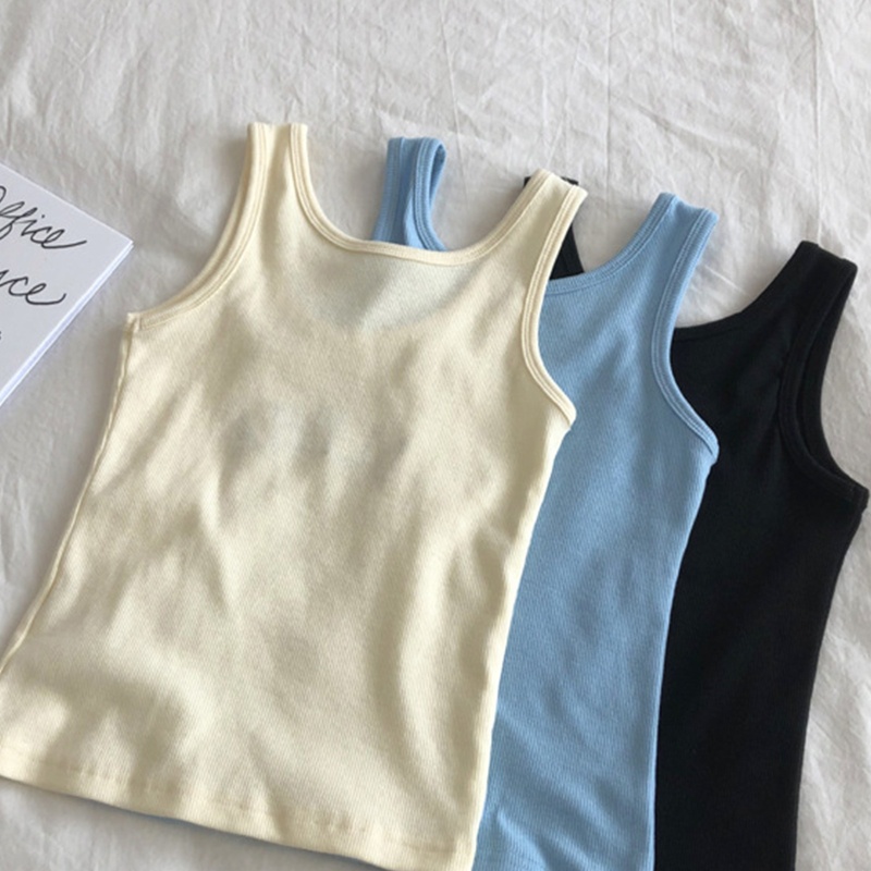 Áo Croptop Dệt Kim Sát Nách Dáng Ôm Thêu Chữ Phong Cách Harajuku Thời Trang Cho Nữ